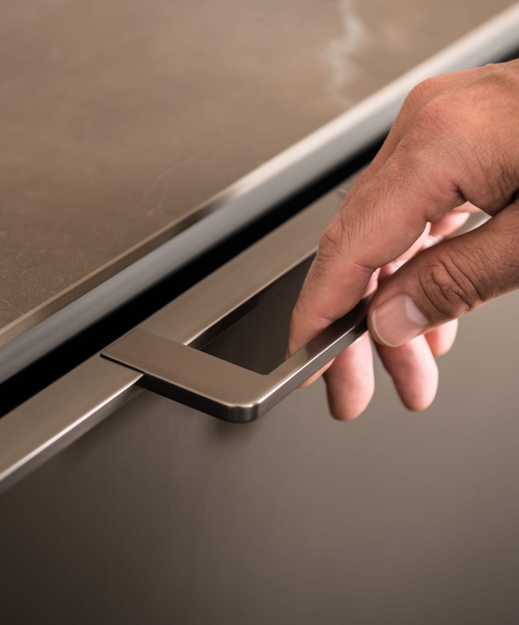 Aluminium Griffe von Siematic