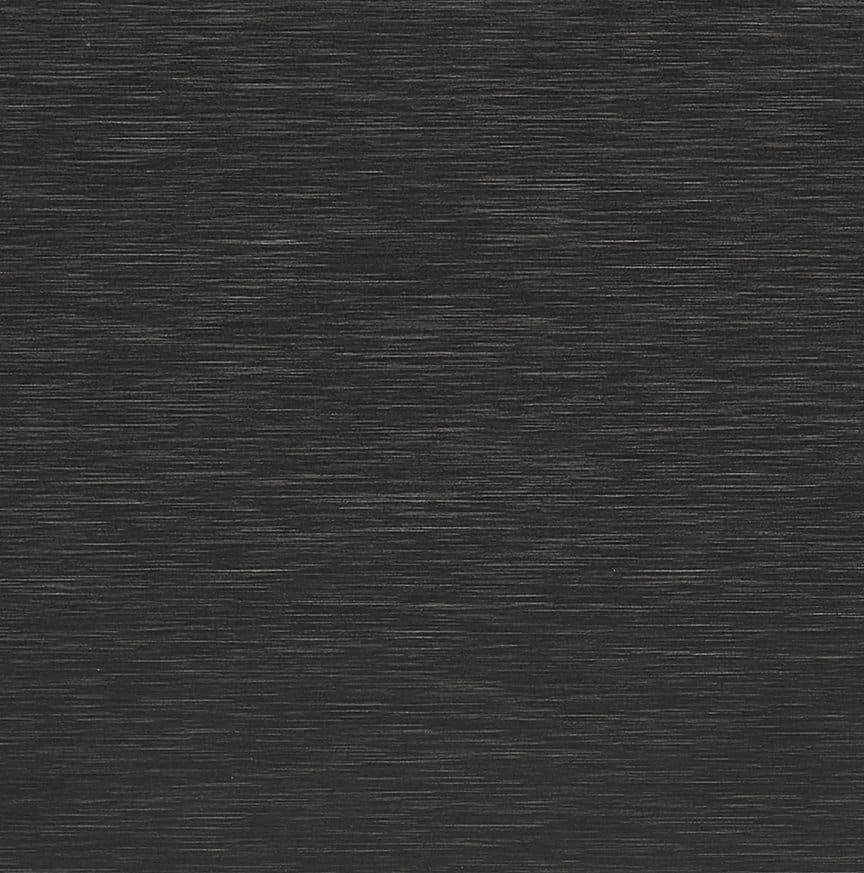 Matt black, brushed